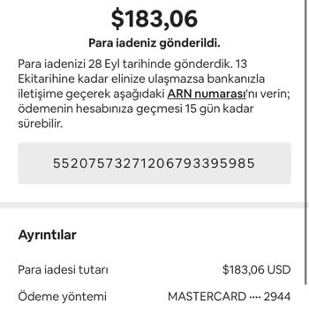 Yapı Kredi'nin Airbnb İadesi Sorunu