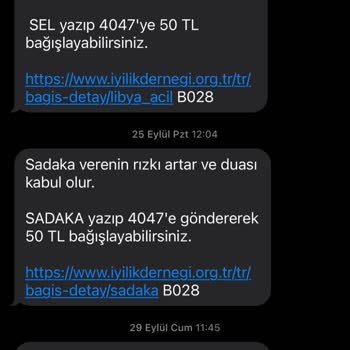 İyilik Vakfı Sürekli İzinsiz SMS Gönderiyor