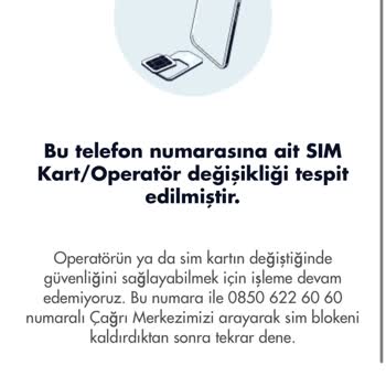 Paycell Paye Uygulama Sim Bloke Hatası