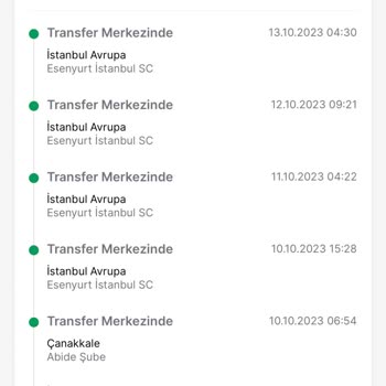 Trendyol İade Gönderdiğim Ürün 4 Gündür Transfer Merkezinde Bekliyor