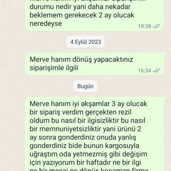 By Merve Kaya İade Talep Ediyorum