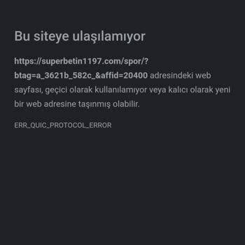 Superbetin Siteye Giremiyorum