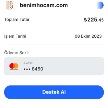 Benim Hocam Yayınevi Siparişim Hakkında Hiçbir Bilgi Alamıyorum