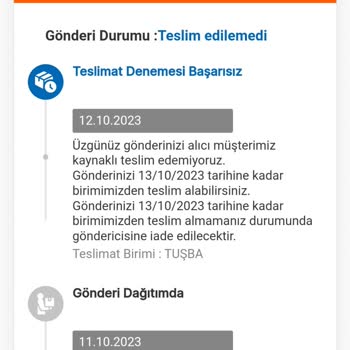 MNG Kargo'nun Adrese Gelmeden İade Süreci Başlatması