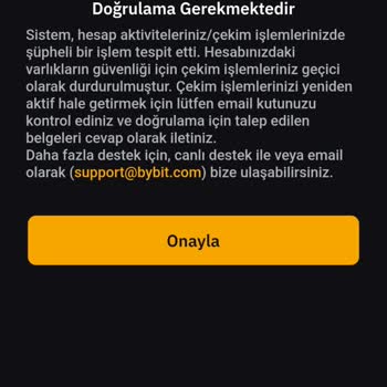 Bybit Çekim İşlemleri Kısıtlaması