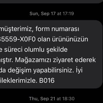 İstinyePark İadenin Yapılmaması Problemi