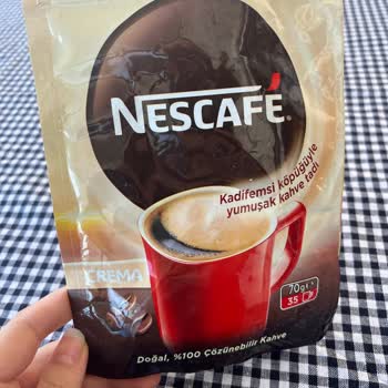 Nescafe Paketimden Kurt Ve Ya Mantara Benzer Bir Şey Çıktı