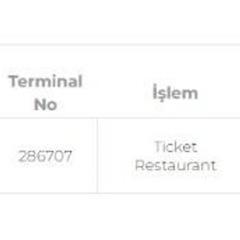 Ticket Restaurant Para İadesinin Yapılması
