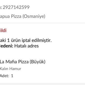 Trendyol Adrese Gelmeden Siparişimi Adres Hatalı Diyerek İptal Ettiler. (İade)