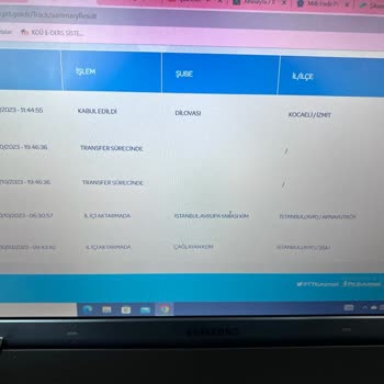 PTT Kargo Dağıtım Merkezinin Kargoyu Dağıtıma Çıkarmaması Sorunu