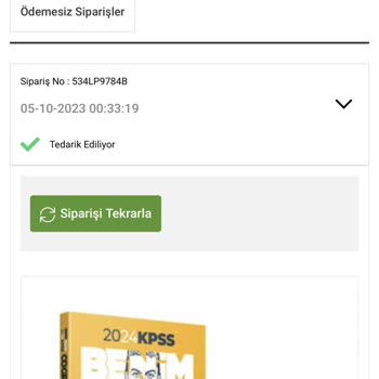 Benim Hocam Yayınevi Siparişim Hakkında Bilgi Alamıyorum
