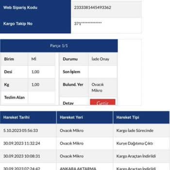 Sürat Kargo Ovacık Şubesi Kargomu Kaybetti Ve Kargomu Şubede Gösteriyor