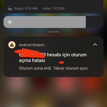 Poco Cep Telefonları Android Sistemi Oturum Hatası