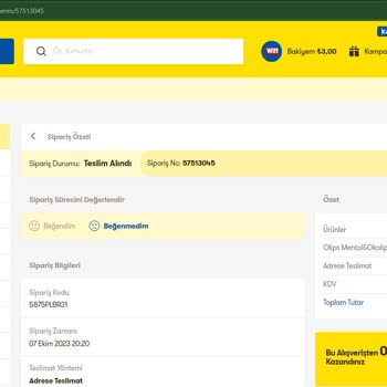 Şok Marketler Gönderilmeyen Siparişin Faturasının Kesilip Ücretinin Çekilmesi