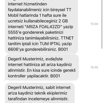 Türk Telekom İnternet Bağlantı Sorunumu Gidermiyor.