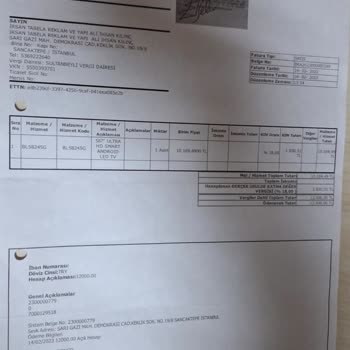 Blaupunkt 6 Aylık TV Mi Tamir Edeyim Derken Parçalayıp Getirdiler