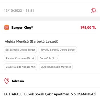 Burger King Hizmet Anlayışı Sıfır