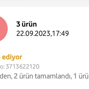 Vodafone Her Şey Yanımda 21 Gün De Gönderilmeyen Ürün