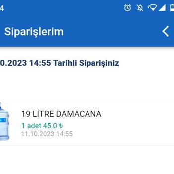 Beysu Damacana İçindeki Çöp