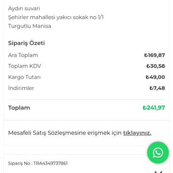 Akca Baharat Akça Baharat Ürünleri Göndermedi