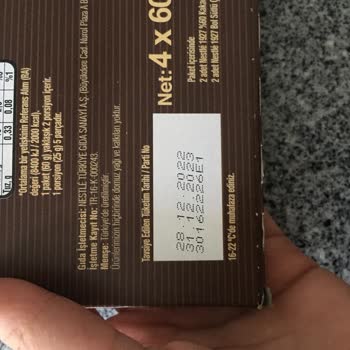 Nestle Çikolata Küflü Çıktı