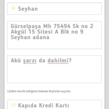 Delfi Market Lojistik Pazarlama İlanla Gelen Ürün Farklı
