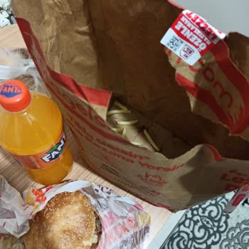 Burger King Özensiz Sipariş Dağınık Menü