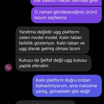 Vizyon Sneaker (Instagram) Shopier Aracısı Vision Sneaker Satıcısı Aldatıcı Ürün Satışı!