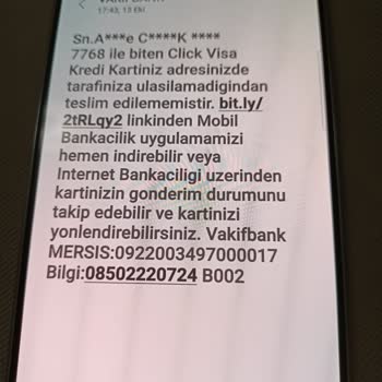 VakıfBank Evden Çalışan Kurye