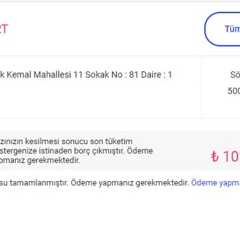 İGDAŞ Usulsüz Kesilen Ceza