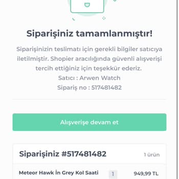Shopier'den Alışverişimle İlgili Sorun