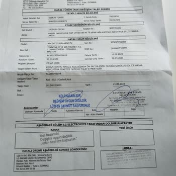 Teknosa Sorumsuzluğu, Makineyi Teslim Etmemesi, Belgeyi Kaybetmesi