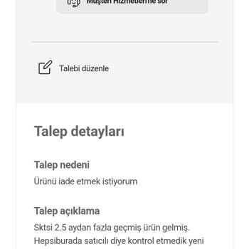 Hepsiburada'nın Tarihi Geçmiş Ürün Göndermesi