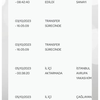 Koçtaş PTT Kargo Ürünümü Kaybetti Destek Bekliyorum