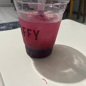 Coffy Bubble Tea İçinden Tırnak Çıktı