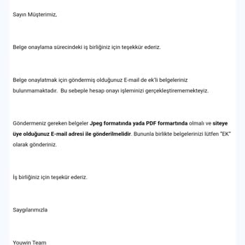 Youwin Para Çekim Uzadı Verilmiyor Para