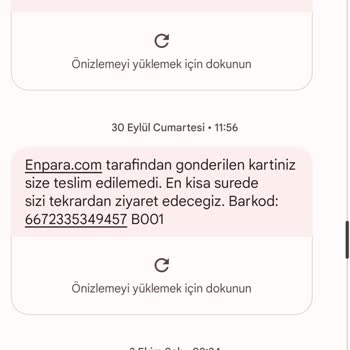 Enpara Kredi Kartım Gönderilmiyor Çözüm Yok