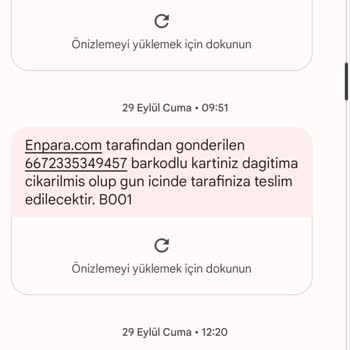 Enpara Kredi Kartım Gönderilmiyor Çözüm Yok