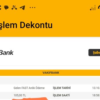 İş İlanına Dönüşte İbanıma Ulaşılması