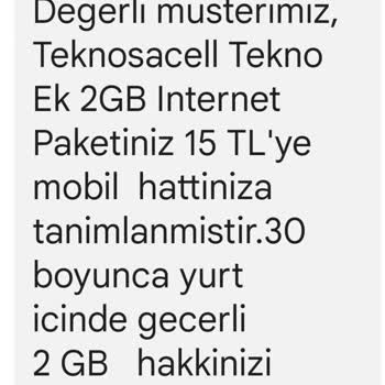 Pahalı Paket Satan TeknosaCell