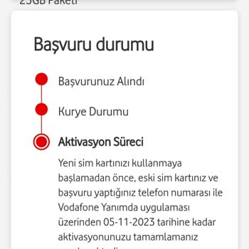 Vodafone Numara Taşıma Tarife Seçimi
