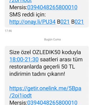 Getir Promosyon Kodunu Uygulamıyor