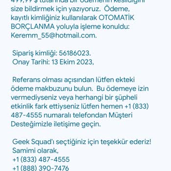 Geek E Maile Gelen Üyeliğimin Olmadığı Bir Siteden Gelen Mesaj