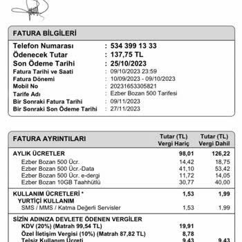 Türk Telekom Fatura Yüksek Gelmesi