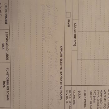 Uğur Derin Dondurucu Dördüncü Motor Değişimi