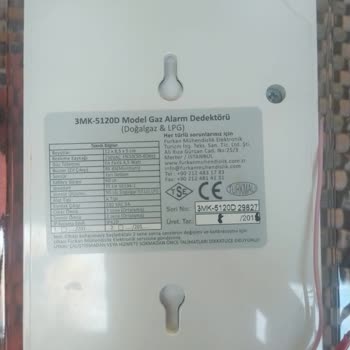 Furkan Mühendislik Kullanılmış. Çıkma. Bozuk Ürün. 3MK-5120D Doğalgaz Dedektörü.
