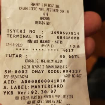 Liv Hospital Acil Servisi Hk.