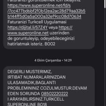 Superonline Hız Problemi Arıza Giderilemedi