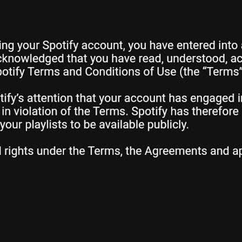 Spotify Liste Görünümünü İznim Dışında Kaldırma