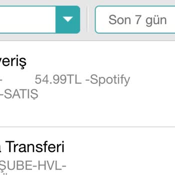 Bilgim Dışında Hesabımdan Spotify Uygulaması Çekim Yapmış